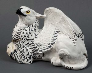 Snowy Owl Female Griffin by Windstone Editions