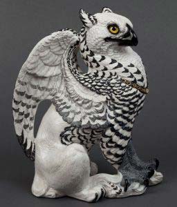 Snowy Owl Male Griffin #1 by Windstone Editions