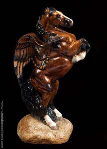 Sooty Bay Male Pegasus by Windstone Editions