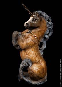 Sooty Palomino Male Unicorn #2 by Windstone Editions