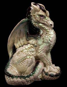 Spring Bronze Male Dragon by Windstone Editions