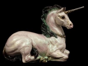 Spring Bronze Mother Unicorn by Windstone Editions