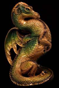 Spring Copper Emperor Dragon by Windstone Editions