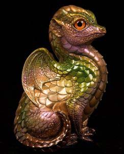Spring Copper Fledgling Dragon #1 by Windstone Editions