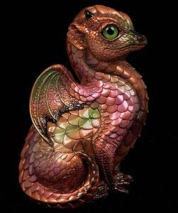 Spring Copper Fledgling Dragon #2 by Windstone Editions