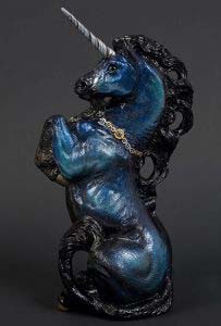 Starry Night Male Unicorn by Windstone Editions