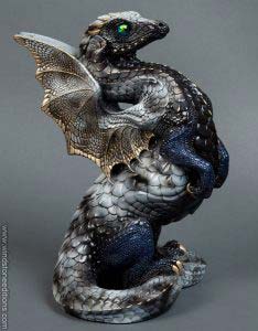 Storm Shadow Rising Spectral Dragon by Windstone Editions