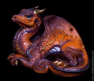 Sweet-n-Sour Old Warrior Dragon by Windstone Editions