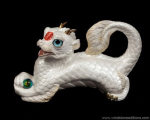 Tancho Koi Young Oriental Dragon by Windstone Editions