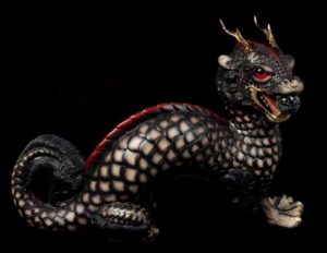 Tattoo Oriental Moon Dragon #2 by Windstone Editions