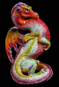 Tie Dye Emperor Dragon by Windstone Editions