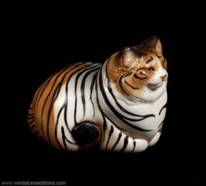Tiger Fat Pebble Cat #2 by Windstone Editions
