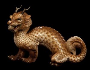 Toffee Oriental Sun Dragon by Windstone Editions