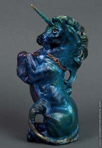 Umbral Opal Male Unicorn by Windstone Editions
