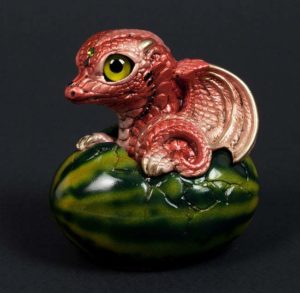 Watermelon Hatching Dragon by Windstone Editions