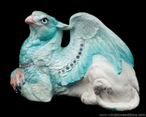Winter Female Griffin by Windstone Editions