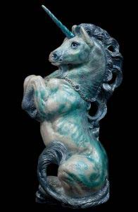 Winter Storm Male Unicorn by Windstone Editions