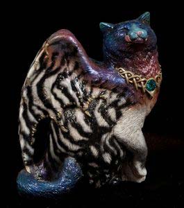 Zebra Cuttlefish Small Bat-Winged Flap Cat by Windstone Editions