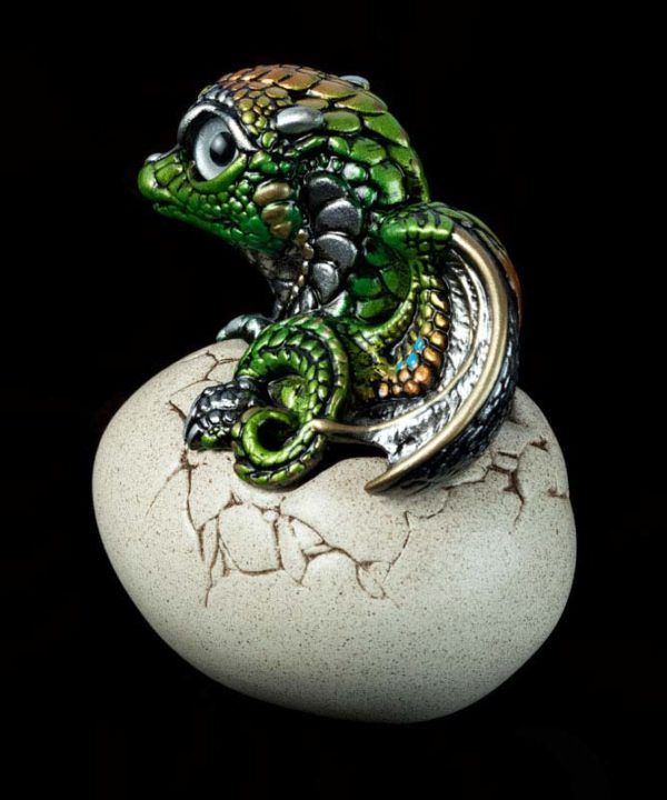Windstone Editions collectable dragon sculpture - Hatching Dragon (version 2) - Elven