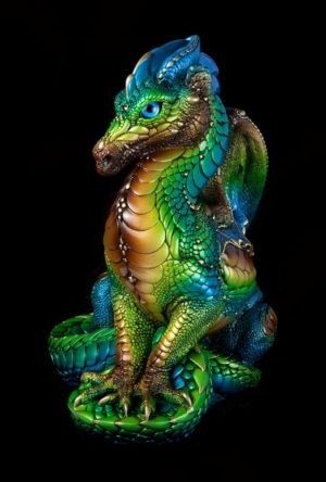 Windstone Editions collectable dragon sculpture - Male Dragon - Prismatic Spring