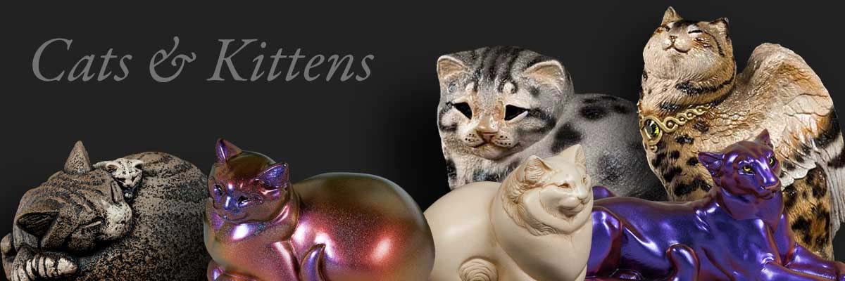 Windstone Editions cat figurines