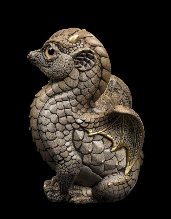 Windstone Editions collectible dragon figurine - Fledgling Dragon - Stone