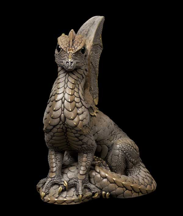 Windstone Editions collectible dragon figurine - Spectral Dragon - Stone