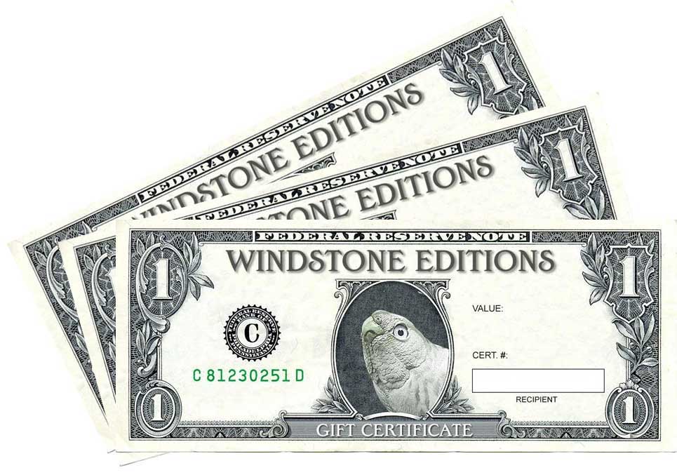 Windstone Editions Gift Certificates