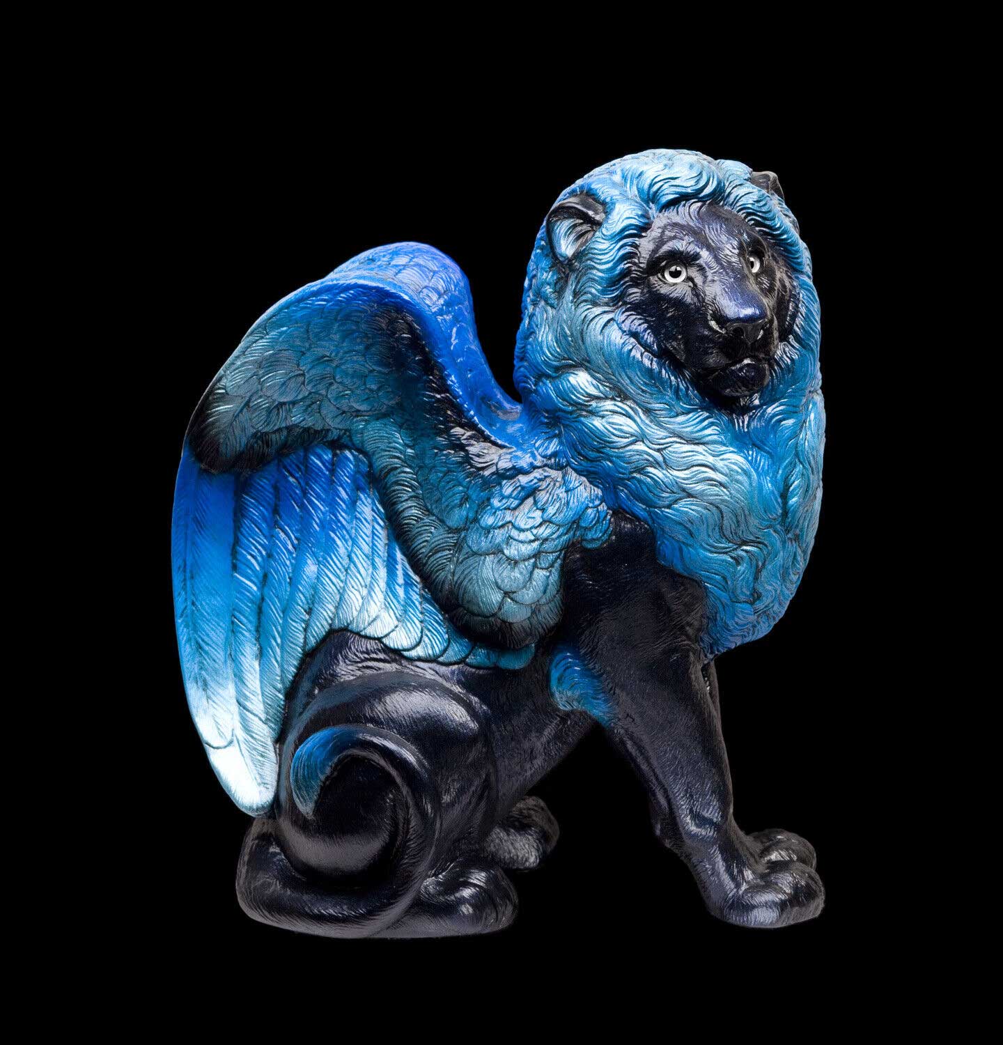 20220812-Twilight-Sapphire-Winged-Lion-Test-Paint-1-by-Gina
