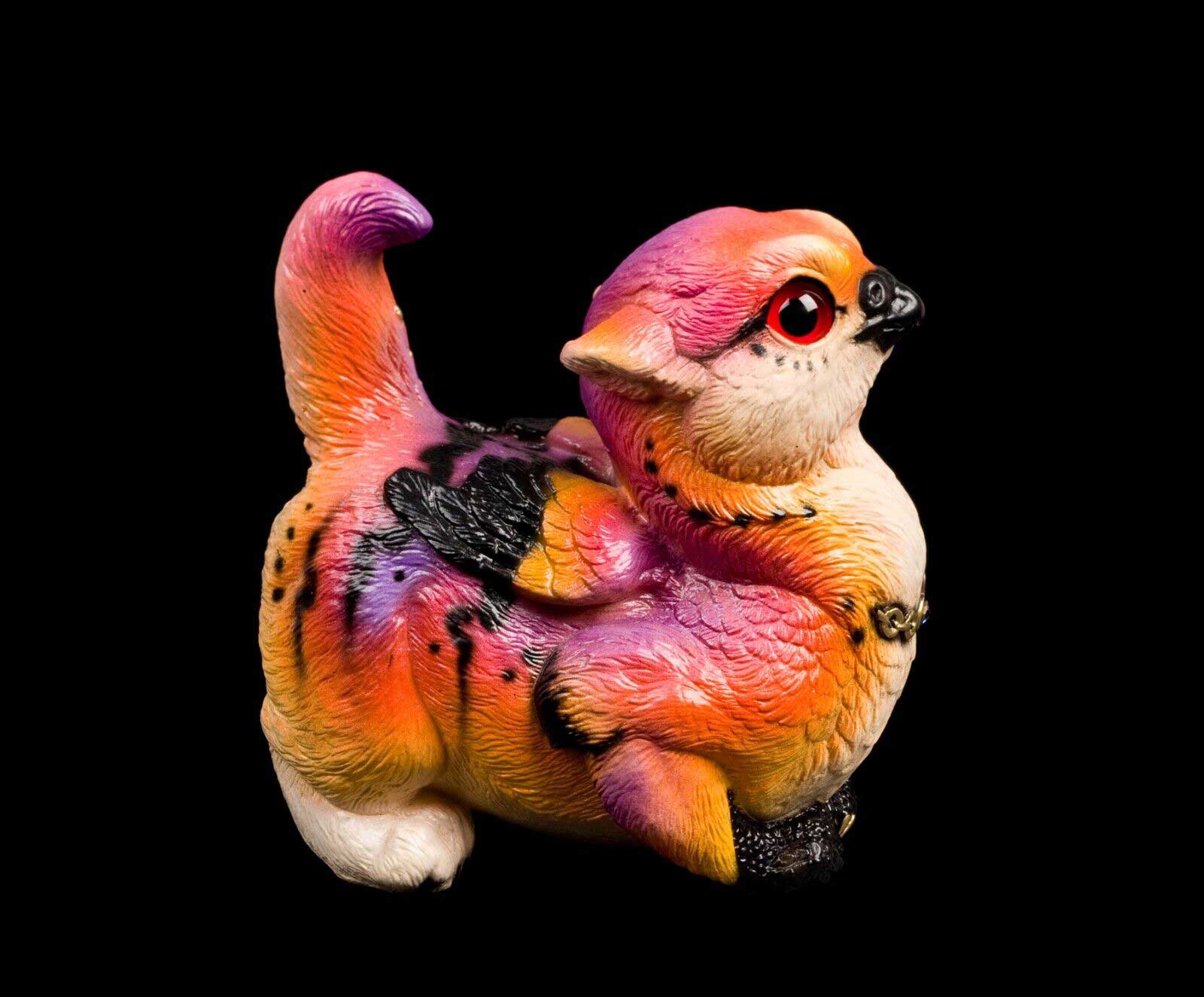 20221105-Tiger-Berry-Crouching-Griffin-Chick-Test-Paint-1-by-Gina