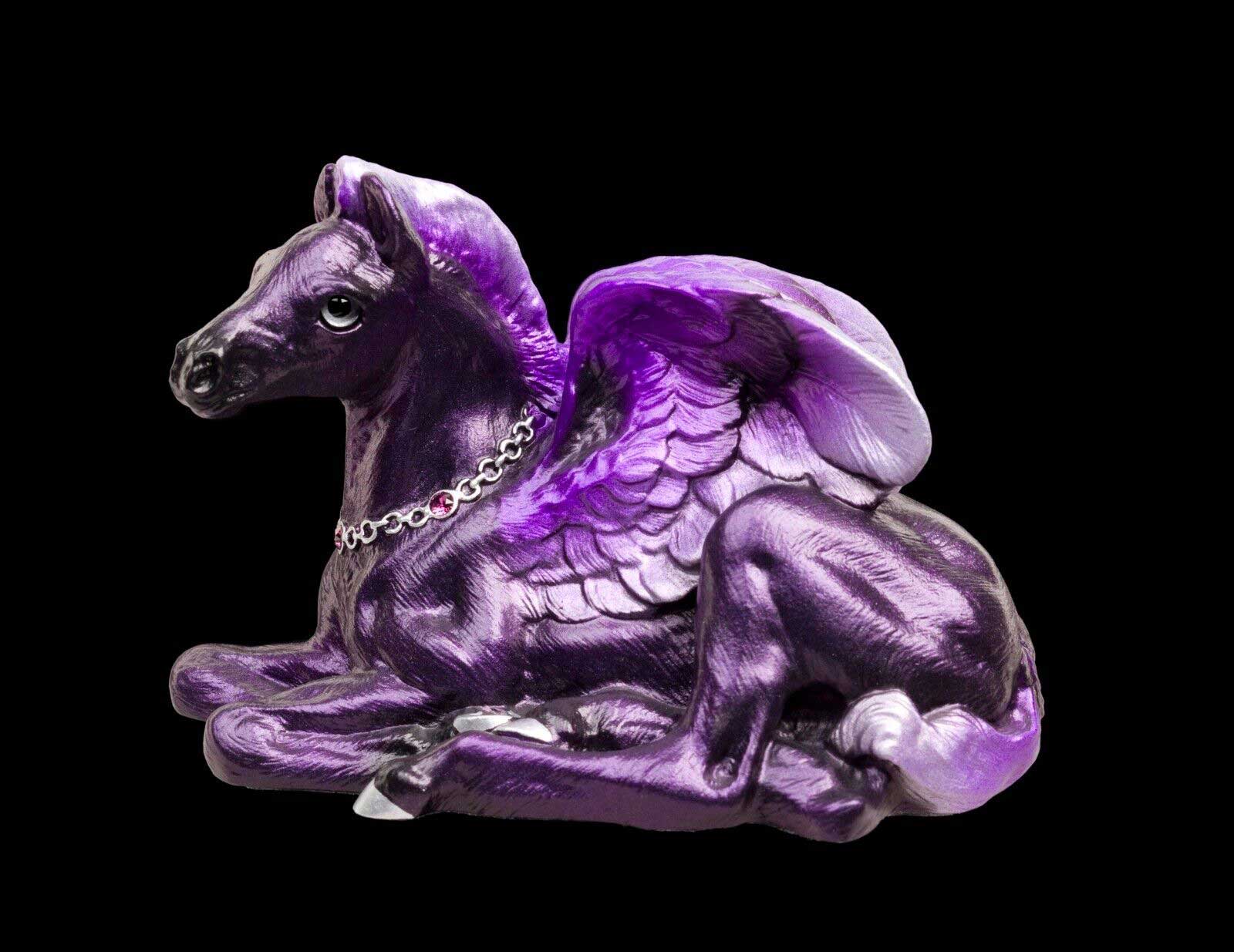 20221115-Twilight-Amethyst-Baby-Pegasus-Test-Paint-1-by-Gina