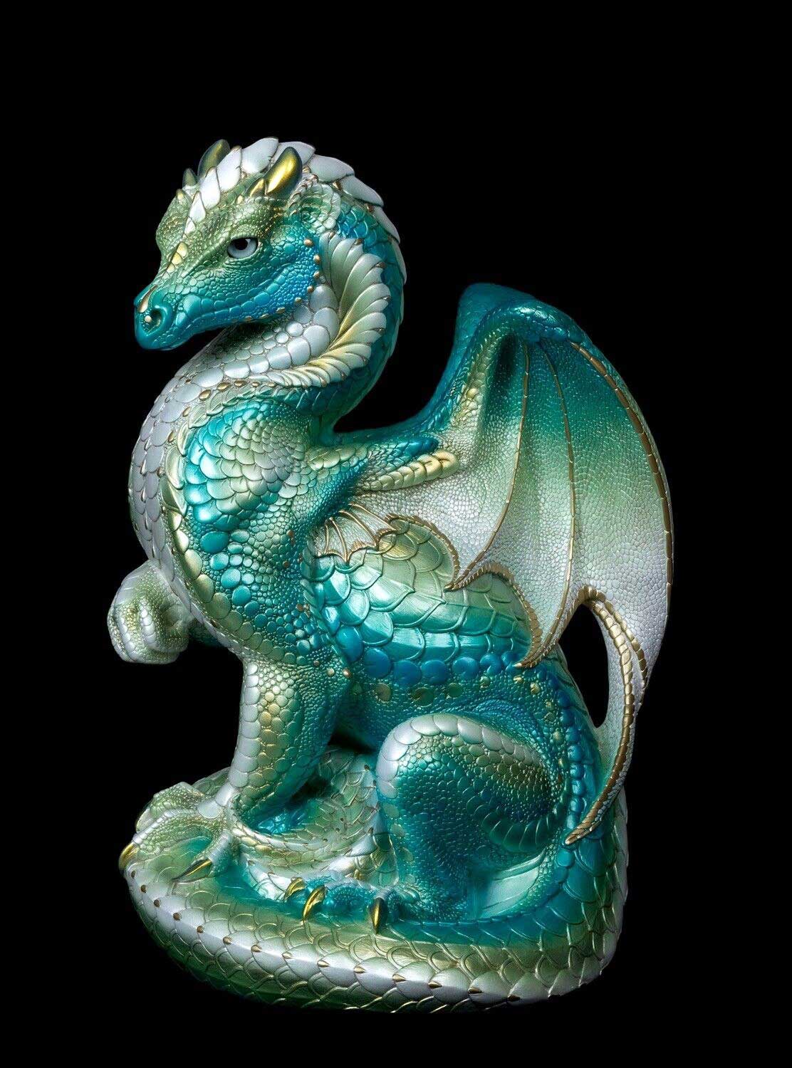 20230505-Seaglass-Secret-Keeper-Dragon-Test-Paint-1-by-Gina