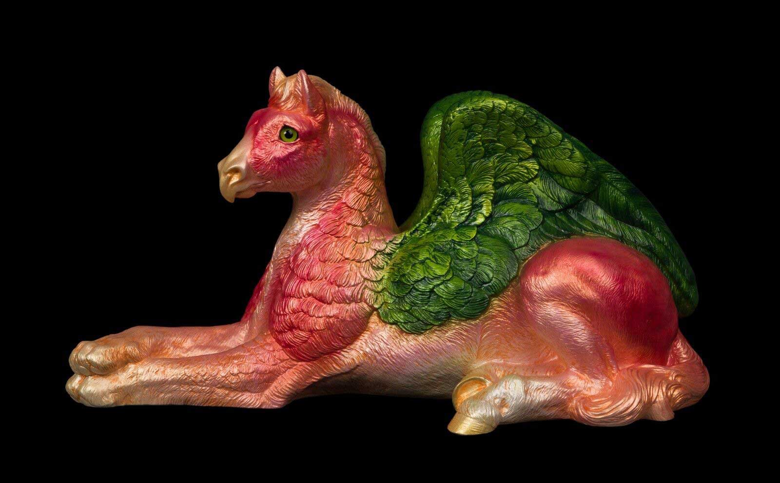 20230928-Royal-Peach-Mother-Hippogriff-Test-Paint-1-by-Gina