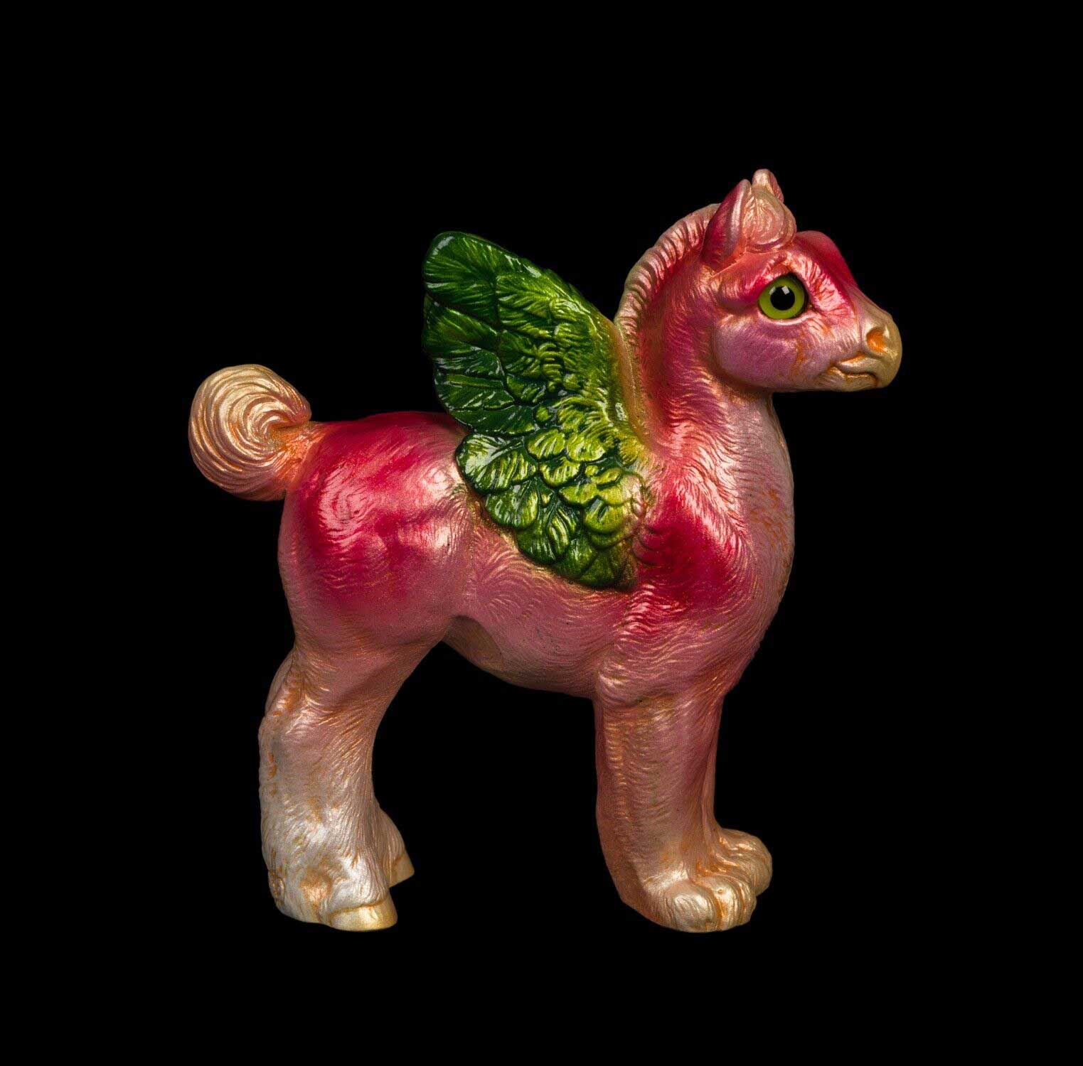 20230930-Royal-Peach-Standing-Hippogriff-Colt-Test-Paint-1-by-Gina