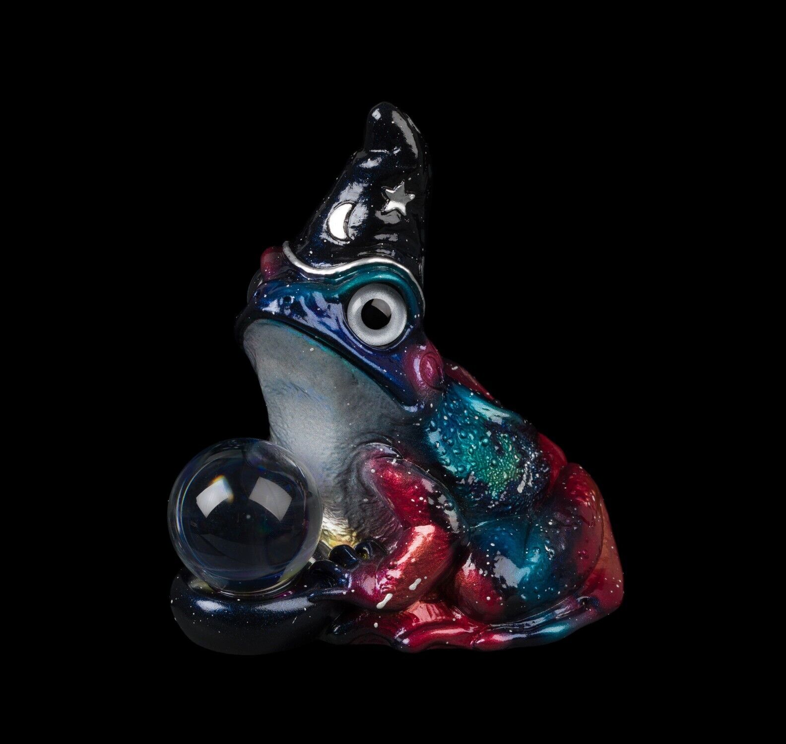 20231126-Black-Nebula-Frog-Wizard-Test-Paint-1-by-Gina