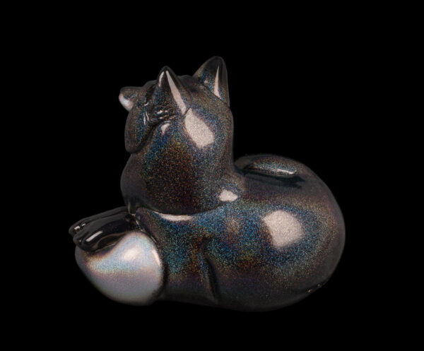 Pebble Red Fox - Rainbow Sparkle - Image 3