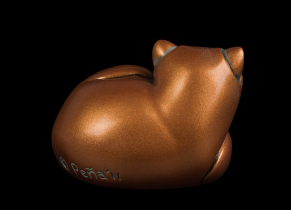 Pebble Arctic Fox - Copper Patina - Image 3