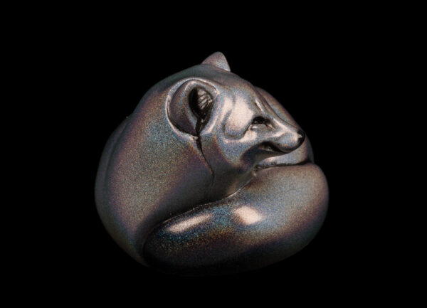 Pebble Arctic Fox - Rainbow Sparkle - Image 2