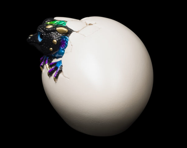 Hatching Kinglet - Black Violet Peacock - Image 4