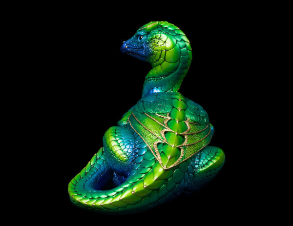 Toaster Dragon - Emerald Peacock - Image 3