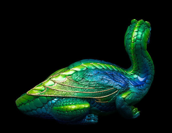Toaster Dragon - Emerald Peacock - Image 4
