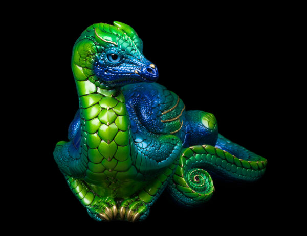 Toaster Dragon - Emerald Peacock - Image 5
