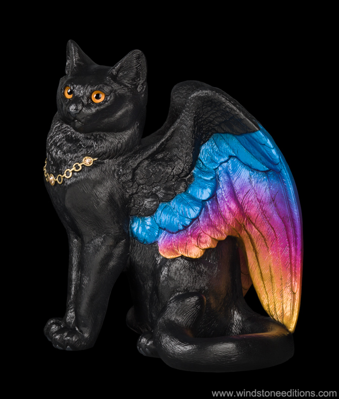 LargeBirdWingedFlapCat_BlackSunset_1