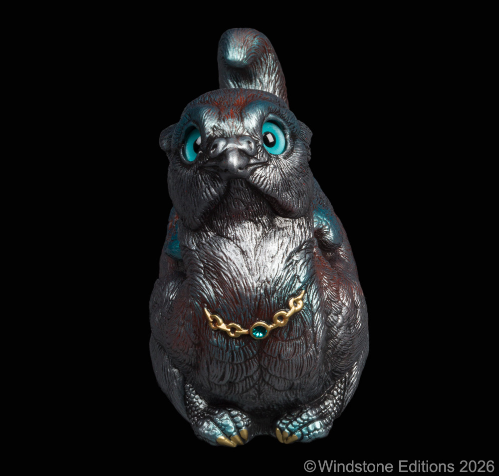 Crouching Griffin Chick Ancient Steel Pic4