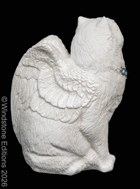 SmallBirdWingedFlapCat SnowWhite Pic3