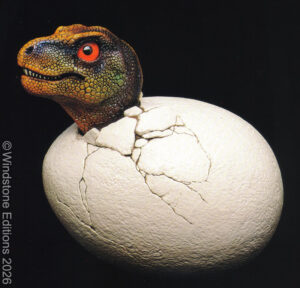 Hatching Tyrannosaurus Rex by Windstone Editions