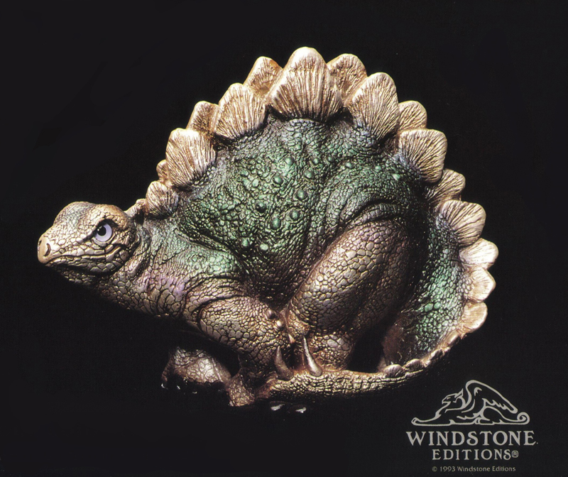 Baby Stegosaurus green version