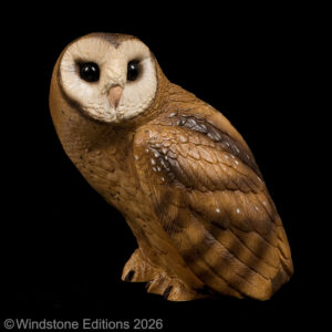 Barn Owl Statuette by Windstone Editions