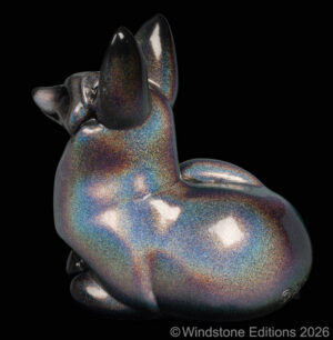 Bat Eared Pebble Fox Rainbow Sparkle Pic2