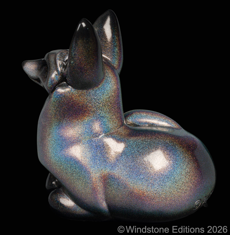 Bat Eared Pebble Fox Rainbow Sparkle Pic2